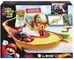 Mattel HMK49 - Hot Wheels - Super Mario Bros. Film - Dschungel-K&ouml;nigreich Rennbahn