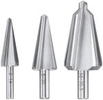 kwb HSS Blech-Sch&auml;lbohrer Set, 3-teilig f&uuml;r Edelstahl, Konus-Bohrer stufenlos f&uuml;r