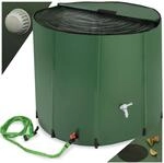 tectake&reg; Regentonne, mit Hahn und &Uuml;berlaufschutz, wetterbest&auml;ndig, Oberseite
