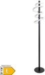N&auml;ve LED Stehleuchte "BELLEZA" H: 140cm schwarz
