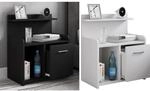 VCM Nachtschrank Beistelltisch mit Schublade hoher Nachttisch H. 60 x B. 47 x
