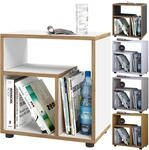 VCM Holz Beistelltisch Couchtisch schlicht Ma&szlig;e H. 55 x B. 50 x T. 30 cm 