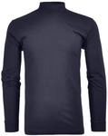 Langarm Basic Stehkragen Regular Fit Herren Longsleeve