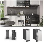 Vicco Apothekerunterschrank K&uuml;chenschrank K&uuml;chenzeile R-Line Landhaus 30 cm