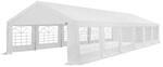 Juskys Partyzelt Gala 6 x 12 m - UV-Schutz Plane, Seitenw&auml;nde - Pavillon Party Zelt