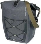 BASIL Gep&auml;cktr&auml;ger-Tasche "Navigator Storm MIK Studs L", grau