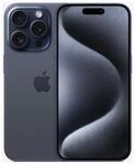 Apple iPhone 15 Pro - 128 GB - Titan Blau