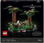 LEGO&reg; Star Wars&trade; Verfolgungsjagd auf Endor&trade; &ndash; Diorama