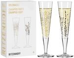 Ritzenhoff Champagnergl&auml;ser Goldnacht 205 ml 2er Set