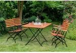 Merxx Schlossgarten Set 5tlg. Tisch Klapptisch