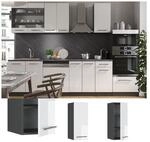 VICCO H&auml;ngeschrank 30 cm Wei&szlig; Hochglanz K&uuml;chenschrank Oberschrank K&uuml;chenzeile