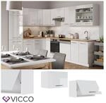 VICCO H&auml;ngeschrank 60 cm (flach) Wei&szlig; K&uuml;chenzeile Unterschrank Fame