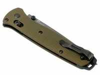 Benchmade 537GY-1 Bailout Axis Lock Knife Green Aluminium