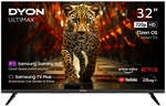 DYON Ultimax 32H-TI-W, 32 Zoll, Smart TV (Netflix, Prime Video, Samsung TV Plus,