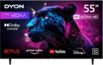DYON Movie Smart 55 VX-2, 4K UHD, Smart TV (Netflix, Prime Video, YouTube), App