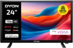 DYON Smart 24 VX, 24 Zoll (60 cm), HD, Smart TV 8Netflix, Prime Video), Triple Tuner,