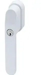 Abus Abschlie&szlig;barer Fenstergriff FG400 W mit Druckzylinder - weiss - AL0125
