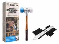 HALDER Simplex-Pluxbox Schonhammer- 3117s004 - 500gr - ⌀50mm - Schreinerarbeiten