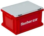Fischer Handwerker Koffer - Transportbox - Aufbewahrungsbox gro&szlig; aus Kunststoff