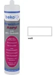 Beko Premium-Acryl Flex 310ml - wei&szlig; - 20% Dehnung - 230300020