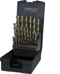 Terrax by Ruko Spiralbohrer-Satz 1-13mm - HSSE-CO 5 - 25-tlg.