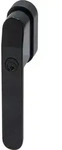 Abus Abschlie&szlig;barer Fenstergriff FG400 BK mit Druckzylinder - schwarz - AL0125