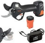 Bahco Akkuschere Gartenschere BCL235 - bis 35mm &Auml;ste - mit Akkus und Ladeger&auml;t
