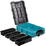Makita MAKTRAK Werkzeugbox Koffer M - Leer - 18,41 Liter Stauraum - P-91039