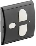 Sommer Funkwandtaster SOMtouch AP - anthrazit/wei&szlig; - 2 Befehl - S10447-00002