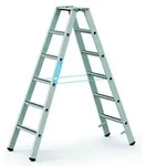 Zarges Stehleiter - 6 Sprossen - Leiterh&ouml;he 1,58 Meter - Saferstep B - 41306