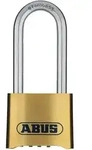 Abus Vorhangschloss 180IB/50HB63 - wetterfest - Zahlenschloss 4-stellig - Messing