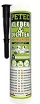 Petec 94729 Montagekleber Kleben + Dichten - 290ml - Kartusche - schwarz