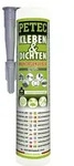 Petec 94629 Montagekleber Kleben + Dichten - 290ml - Kartusche - grau