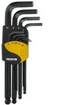 Proxxon Winkelschl&uuml;sselsatz Innensechskant-Schrauben 1,5-10mm - 9-tlg - 23946