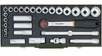 Proxxon Steckschl&uuml;sselsatz 1/2" 8-34mm 29-tlg. 23000 Knarrenkasten