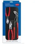 Knipex Zange Zangenset Zangen Set Kraft-Paket 3-tlg. 002010