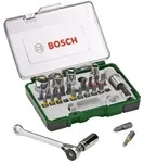 Bosch Bit-Set - Schrauberbit- und Ratschen-Set - farbcodierte Bits - 27-teilig