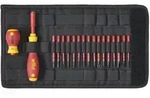 Wiha Schraubendreher Bit Set slimVario&reg; - 2831T18 - 41231 - in Tasche - 19-tlg