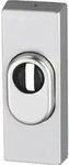 Abus Schutzrosette RSZS316 F1 - Alu - f&uuml;r Metallt&uuml;ren - Zieh- und Anbohrschutz