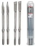 Bosch SDS MAX R-TEC Mei&szlig;el Set 2x flach 2x spitz- 400mm lang - 4-teilig