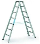 Zarges Stehleiter - 7 Sprossen - Leiterh&ouml;he 1,84 Meter - Saferstep B - 41307