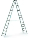 Zarges Stehleiter - 14 Sprossen - Leiterh&ouml;he 3,67 Meter - Saferstep B - 41314