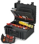 Knipex Werkzeugkoffer "Robust34" Elektro - 10kg - 26-teilig - best&uuml;ckt