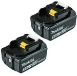 Makita Ersatzakku - Doppelpack - Original BL1850B - 18V/5,0Ah - 197288-2