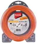 Makita M&auml;hfaden Four Leaf orange - 2,4 mm - E-01806 - 30m - f&uuml;r Trimmer