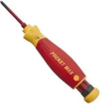 Wiha Schraubendreher mit Bitmagazin - PocketMax - VDE - 4 slimBits - 45296