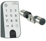 Burg W&auml;chter elektronisches T&uuml;rschloss secuENTRY easy 7602 FP mit Fingerprint