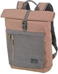 travelite BASICS Rollup Backpack Blush/Grey