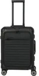 travelite NEXT Trolley 4-Rollen S Front Pocket Black