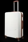BALI 4w Trolley L, Weiss/cognac